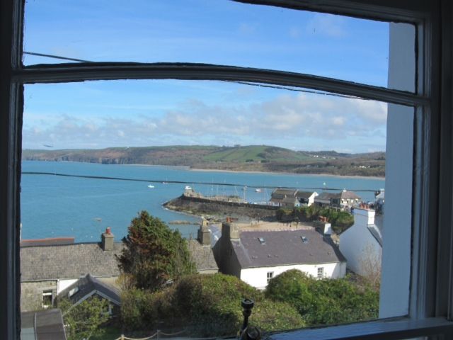 Arvonia view from bedroom over Cardigan Bay - holiday home to let with Harbour Homes